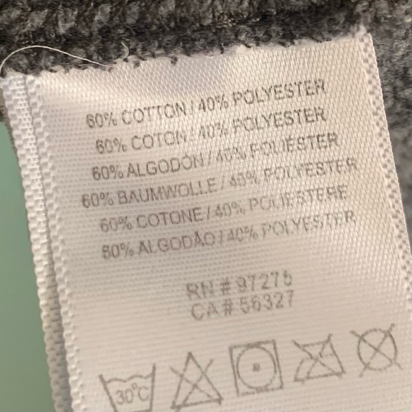 5for20 FOX gray button down coat - Picture 14 of 14